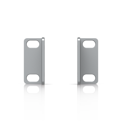 Ubiquiti - Replacement rack ears for UniFi 1U rack-mount devices with included Precision Rack Mount inserts and screws [UACC-Rack-Ear-1U]