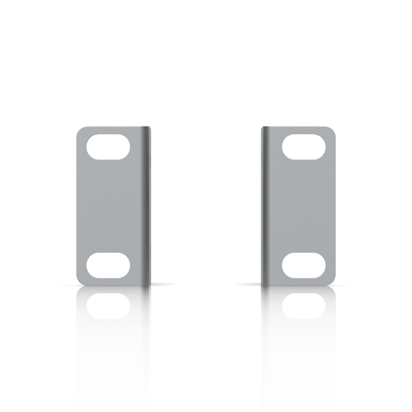Ubiquiti - Replacement rack ears for UniFi 1U rack-mount devices with included Precision Rack Mount inserts and screws [UACC-Rack-Ear-1U]