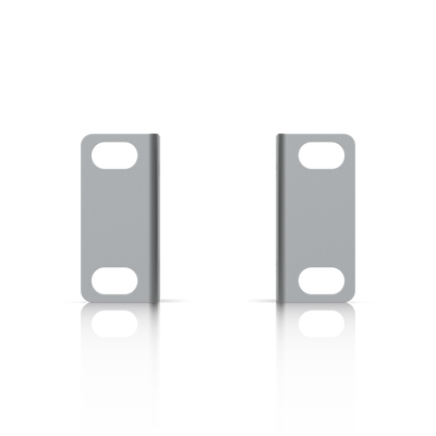 Ubiquiti - Replacement rack ears for UniFi 1U rack-mount devices with included Precision Rack Mount inserts and screws [UACC-Rack-Ear-1U]