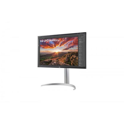 LG MONITOR 27 LED IPS 4K UHD 16:9 5MS 300 CDM, PIVOT, DP/HDMI, MULTIMEDIALE, BIANCO [27UP850K]