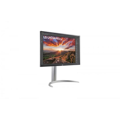 LG MONITOR 27 LED IPS 4K UHD 16:9 5MS 300 CDM, PIVOT, DP/HDMI, MULTIMEDIALE, BIANCO [27UP850K]