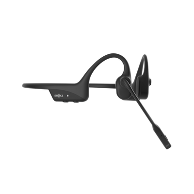 SHOKZ OpenComm2 2025 Upgrade Wireless Bluetooth Bone Conduction Headset - dongle non incluso [C120-AN-BK]