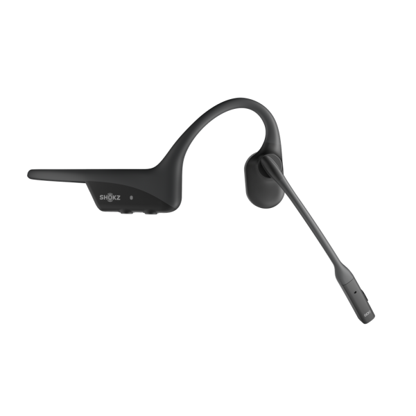 SHOKZ OpenComm2 2025 Upgrade Wireless Bluetooth Bone Conduction Headset - dongle non incluso [C120-AN-BK]