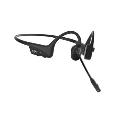 SHOKZ OpenComm2 2025 Upgrade Wireless Bluetooth Bone Conduction Headset - dongle non incluso [C120-AN-BK]