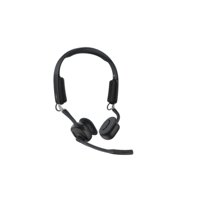SHOKZ OpenMeet UC Wireless Bluetooth Bone Conduction Videoconferencing Headset with USB-A adapter - dongle USB-A incluso [C610-AA-BK-EU-000]