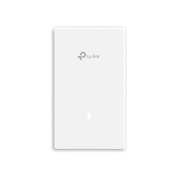 TP-Link - EAP725-Wall - Omada BE3600 Wall-Plate Dual-Band Wi-Fi 7 Access Point, Uplink: 1 2.5G RJ45 Port- Downlink: 1 2.5G RJ45 Port +2 1G RJ45 Port , 688Mbps at 2.4 GHz + 2882 Mbps at 5 GHz [EAP725-Wall]