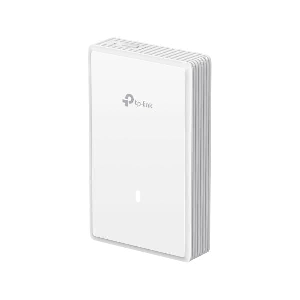 TP-Link - EAP725-Wall - Omada BE3600 Wall-Plate Dual-Band Wi-Fi 7 Access Point, Uplink: 1 2.5G RJ45 Port- Downlink: 1 2.5G RJ45 Port +2 1G RJ45 Port , 688Mbps at 2.4 GHz + 2882 Mbps at 5 GHz [EAP725-Wall]