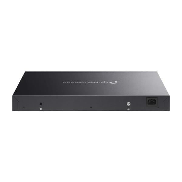 TP-Link - SX3832MPP - Omada 32-Port 10GE L2+ Managed Switch with 24-Port PoE++, 24 10G RJ45 PoE++ Ports, 8 10G SFP+ Slots, RJ45/USB Type C Console Port, 802.3bt/at/af (up to 90W/port), 770 W PoE Pow [SX3832MPP]