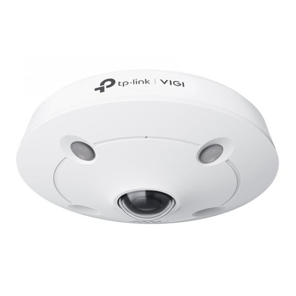 TP-Link - VIGI 5MP IR Fisheye Network Camera- SPEC: 5MP, 1.4mm Fixed Lens, 1/2.7? Progressive Scan CMOS, H.265+/H.265/H.264+/H.264, IR LED, 25fps/30fps (2560x1920), IP67, PoE/DC 12V, 120dB WDR, Built- [InSightS655I]