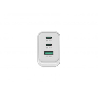 Conceptronic 3-Port 65W GaN USB PD Charger - USB-C x 2 - USB-A x 1 - QC 3.0 - PPS - PD 3.0 [ALTHEA21W65]