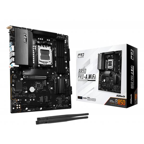 ASROCK MB AMD AM5 B850/4DDR5/WIFI [B850 PRO-A WIFI]