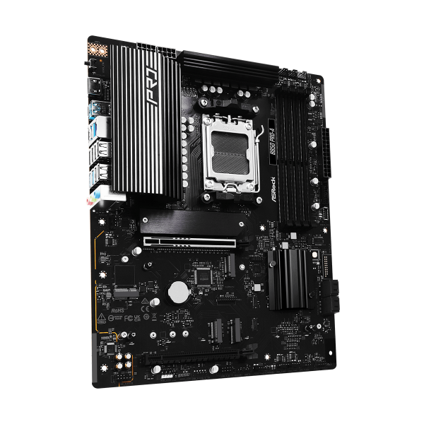 ASROCK MB AMD B850, B850 PRO-A, AM5, 4DDR5, GLAN, 2SATA3, ATX [B850 PRO-A]