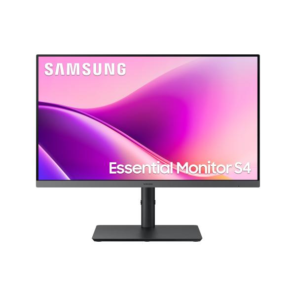 SAMSUNG MONITOR 24 LED IPS 16:9 FHD 5MS 300 CDM 100hz, PIVOT, USB-C DOCK, DP/HDMI, MULTIMEDIALE, S4 S24F40 [LS24F430UAUXEN]