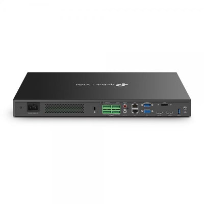 TP-Link - 16 Channel Network Video Recorder SPEC: 16-Channel, 320Mbps Incoming Bandwidth, 320Mbps Outgoing Bandwidth, 8MP Max. Resolution, H.265+/H.265/H.264+/H.264, 32MP Decoding Capability, HDMI/VGA [VIGINVR4016H]