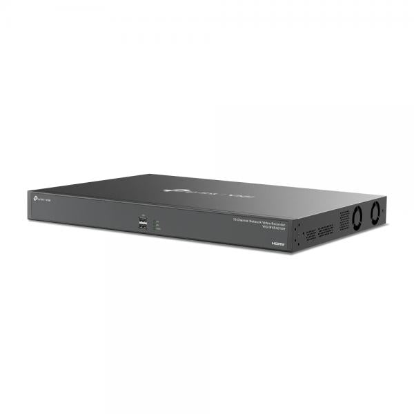 TP-Link - 16 Channel Network Video Recorder SPEC: 16-Channel, 320Mbps Incoming Bandwidth, 320Mbps Outgoing Bandwidth, 8MP Max. Resolution, H.265+/H.265/H.264+/H.264, 32MP Decoding Capability, HDMI/VGA [VIGINVR4016H]
