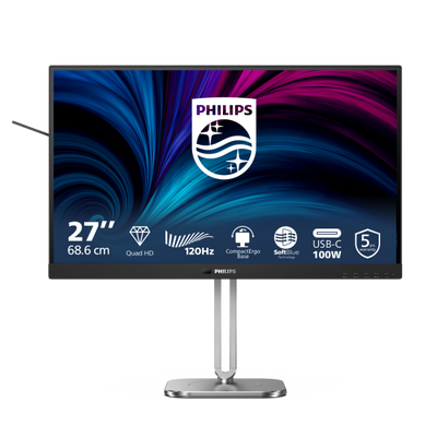 Philips 4000 Series - 27 inch - QUAD HD LCD - 2560x1440 - Pivot - HAS [27B2U4601/00]