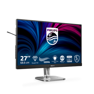 Philips 4000 Series - 27 inch - QUAD HD LCD - 2560x1440 - Pivot - HAS [27B2U4601/00]
