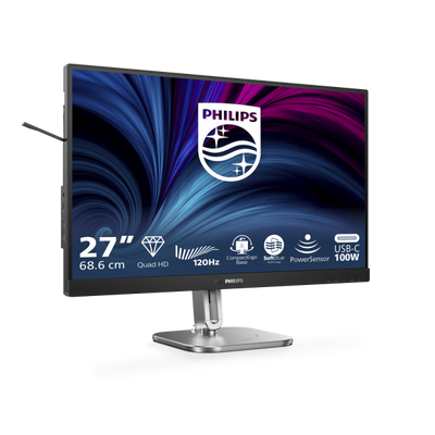 Philips 4000 Series - 27 inch - QUAD HD LCD - 2560x1440 - Pivot - HAS [27B2U4601/00]