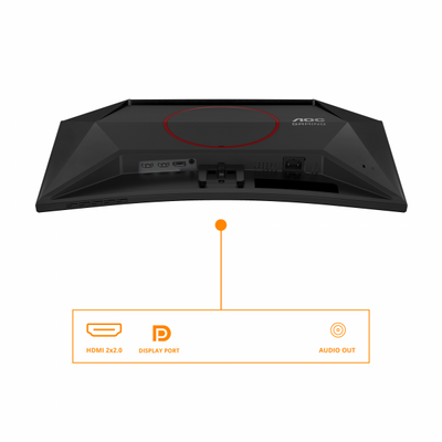 Aoc G4 Series - 23.6 inch - 1920x1080 - Curved - Full HD LED - 180hz [C24G42E]