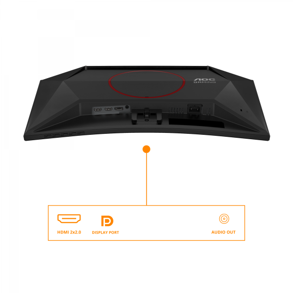 Aoc G4 Series - 23.6 inch - 1920x1080 - Curved - Full HD LED - 180hz [C24G42E]