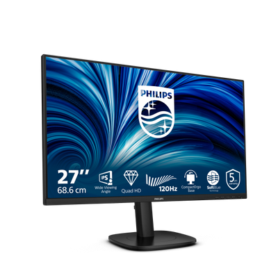 Philips 3000 Series - 27 inch - 2K LCD - 2560x1440 - Pivot - HAS [27B2N3500J/00]
