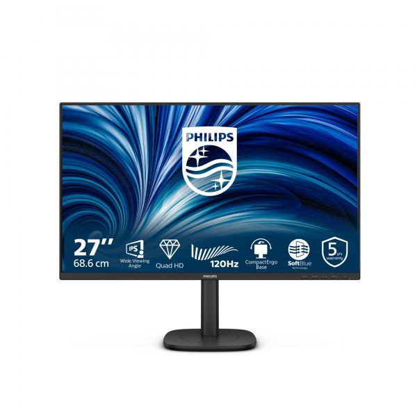 Philips 3000 Series - 27 inch - 2K LCD - 2560x1440 - Pivot - HAS [27B2N3500J/00]