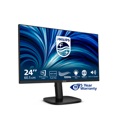 PHILIPS MONITOR 23,8 LED IPS FHD 16:9 4MS 250 CDM, PIVOT, VGA/DP/HDMI, MULTIMEDIALE [24B2N3200J]