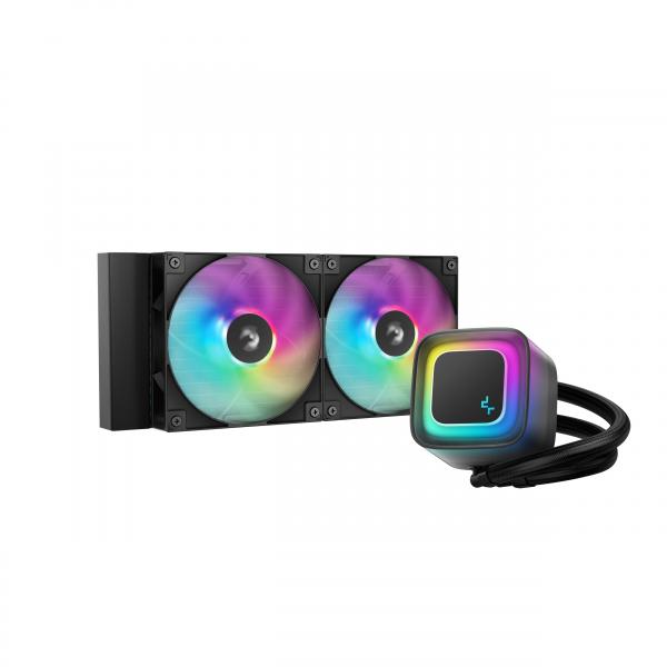 DEEPCOOL RAFF. LIQUIDO LE240 V2 NERA 2*ARGB [R-LE240-BKAMMC-G-2]