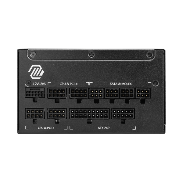 MSI ALIMENTATORE MAG, EU, 1250W, FULLY-MODULAR, 80 PLUS GOLD, 7A GARANZIA [MAG A1250GL PCIE5]