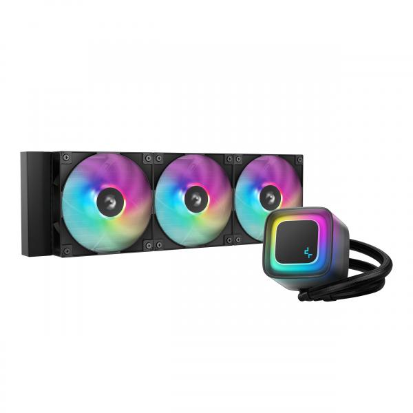 DEEPCOOL RAFF. LIQUIDO LE360 V2 NERA 3*ARGB [R-LE360-BKAMMC-G-2]