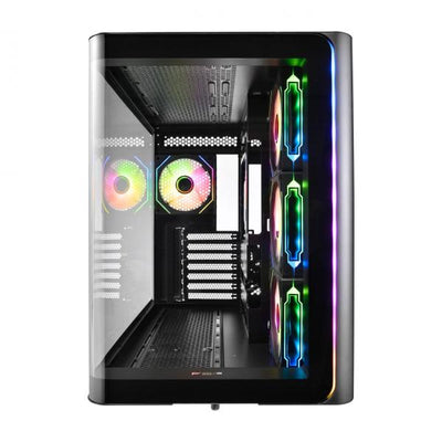 FSP FORTRON CASE M.TOWER M580-BA TG CURVE 4xARGB COOL 2xUSB3.0 TYPE C POC00 [POC0000254]