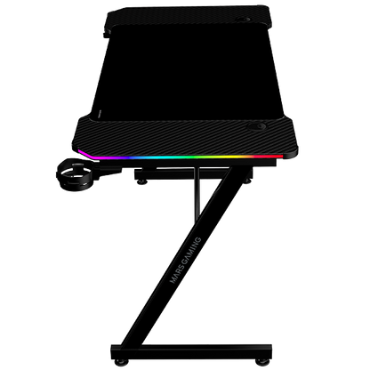 MARSGAMING GAMING DESK MGDX120RGB 120X60CM RGB REMOTE CTRL, XL PAD, HOLDER [MGDX120RGB]
