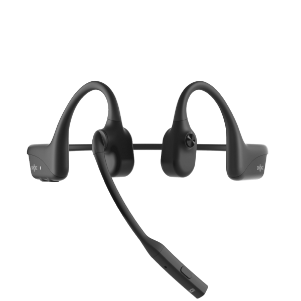 SHOKZ OpenComm2 UC 2025 Upgrade Wireless Bluetooth Bone Conduction Headset (with USB-A Dongle) - dongle USB-A incluso [C120-AA-BK-EU-000]