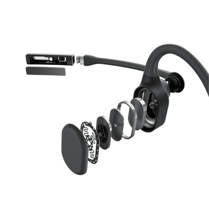 SHOKZ OpenComm2 UC (With USB-A) Bluetooth Wireless Bone Conduction Headset. [C120-AA-BK-EU-000]