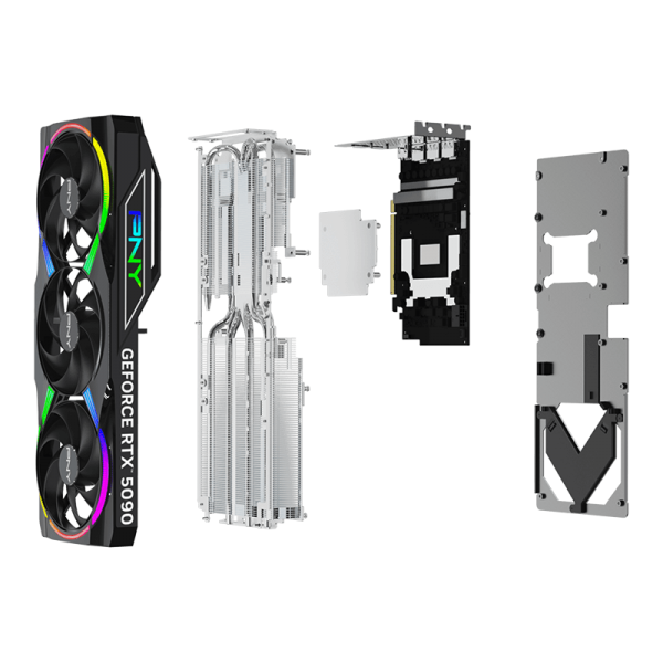 PNY GeForce RTX 5090 ARGB EPIC-X RGB NVIDIA 32 GB GDDR7 [VCG509032TFXXPB1-O]