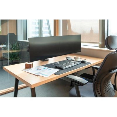 Ergotron LX Pro Dual Side-by-Side Arm - Two Monitor Mount - Max. 27 inch screen - Black [45-686-292]