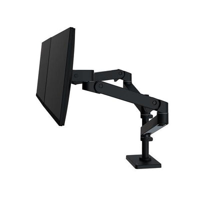 Ergotron LX Pro Dual Stacking Arm - Two Monitor Mount - Max. 27 inch screen - Black [45-690-292]