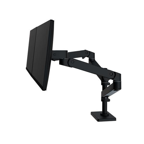 Ergotron LX Pro Dual Stacking Arm - Two Monitor Mount - Max. 27 inch screen - Black [45-690-292]