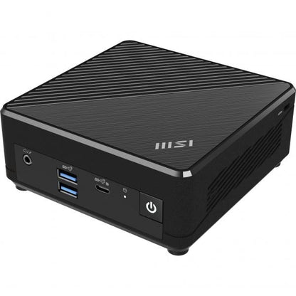MSI Cubi N ADL S-098EU Intel N N200 4 GB DDR4-SDRAM 128 GB SSD Windows 11 Pro Mini PC Nero [CUBINADLS-098EU]