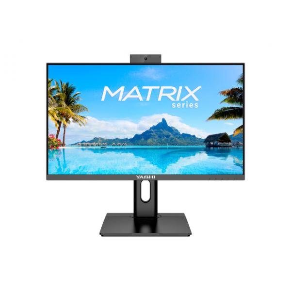 YASHI MONITOR 27 LED IPS 16:9 FHD 1MS 120hz, 350 CDM, PIVOT, WEBCAM, USB-C, DP/HDMI, MULTIMEDIALE [YZ2781]