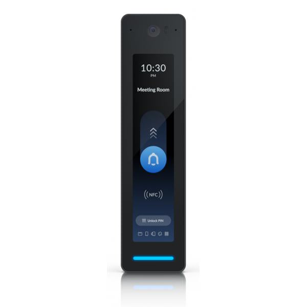 Ubiquiti - UA-G3-Pro-B - UniFi NFC card reader and intercom, Doorbell for unlock with video of visitor and two-way intercom, PIN unlocking on the screen, IP55 rain resistance (-10 to 45 C) [UA-G3-Pro-B]