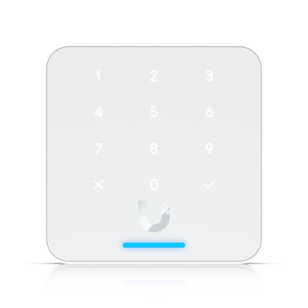 Ubiquiti - UA-G3-Flex-W - UniFi NFC card reader with a keypad and Apple Touch Pass support, Provides entry and exit greeting messages, IP55-rated weather resistance (-30 to 60C), Connects to UniFi Ac [UA-G3-Flex-W]