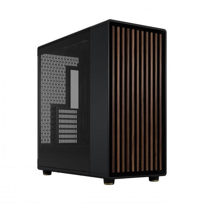 FRACTAL CASE MID TOWER NORTH XL RC CHARCOAL BLACK TG DARK MB connettore inv [FD-C-NOR1X-05]