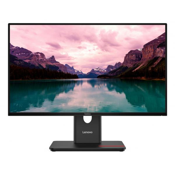 Lenovo ThinkVision T24-40 - 23.8 inch - Full HD IPS LED Monitor - 1920x1080 - 120Hz - Pivot / HAS / USB-C [64A4MATXEU]