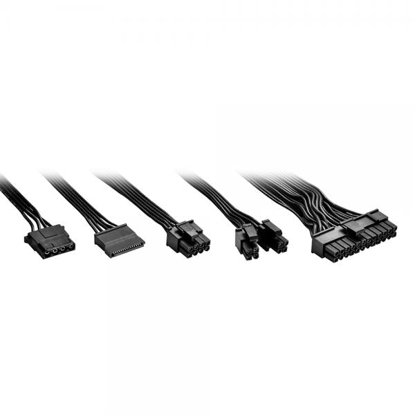 SHARKOON ALIMENTATORE REBEL P10, 550W, SCHWARZ, 5x SATA, 2x PCIe, ATX 3.1 [REBEL P10 550W]