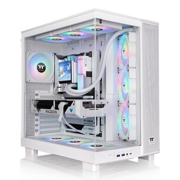 Thermaltake View 380 XL TG ARGB Midi Tower Bianco [CA-11E-00M6WN-00]