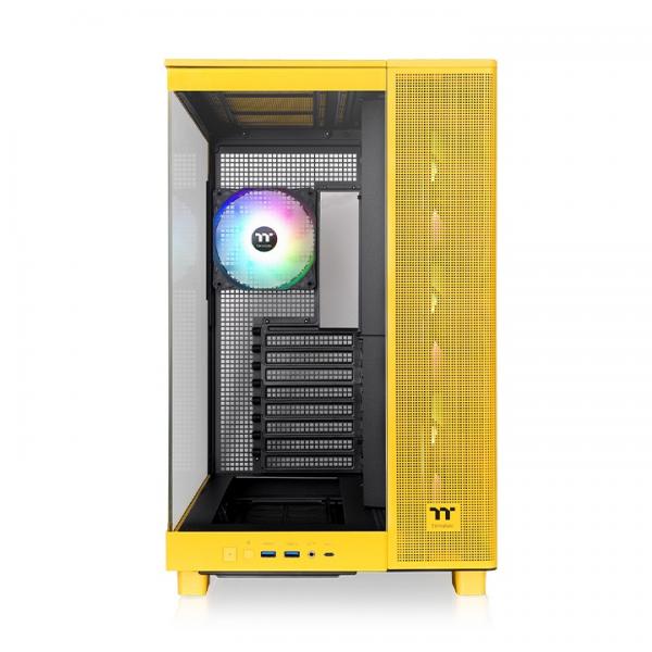 THERMALTAKE CASE VIEW 380 XL TG ARGB, VETRO TEMPERATO, BUMBLEBEE [CA-11E-00M4WN-00]