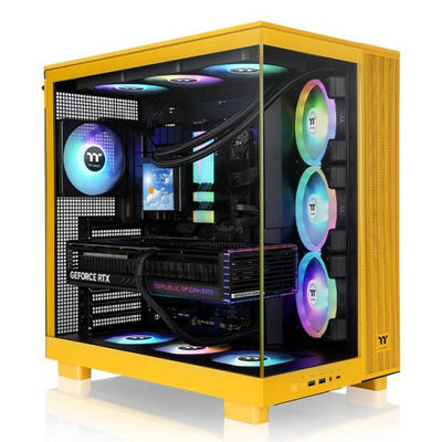 THERMALTAKE CASE VIEW 380 XL TG ARGB, VETRO TEMPERATO, BUMBLEBEE [CA-11E-00M4WN-00]