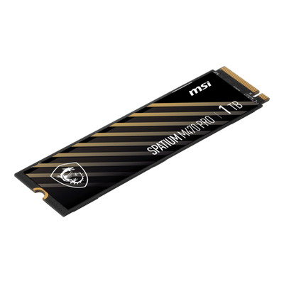 MSI SPATIUM M470 PRO PCIe 4.0 NVMe M.2 1TB drives allo stato solido PCI Express 4.0 3D NAND [S78-440L0J0-P83]