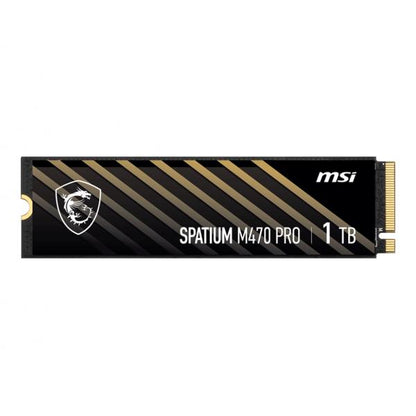 MSI SPATIUM M470 PRO PCIe 4.0 NVMe M.2 1TB drives allo stato solido PCI Express 4.0 3D NAND [S78-440L0J0-P83]